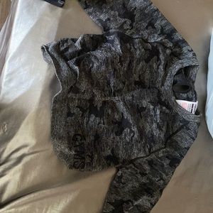 Crop top long sleeve